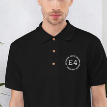 Load image into Gallery viewer, E4 Mafia Embroidered Polo Shirt
